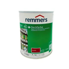   Deckfarbe vízbázisú selyemmatt fedőfesték 0,75l svédvörös