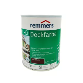   Deckfarbe vízbázisú selyemmatt fedőfesték 5l vörösbarna