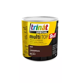   Trinát Multitop 9in1 vízbázisú matt zománcfesték 0,75l RAL8017 csokoládébarna