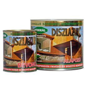 Diszlazur vízbázisú vastaglazúr 0,75l vintage kék