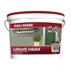 Poli-farbe lábazati vakolat 15kg Istállós-kő