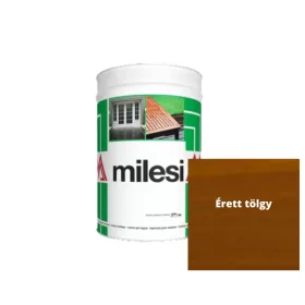 Milesi Classic vízbázisú vékonylazúr 5l Érett tölgy