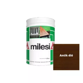 Milesi Classic vízbázisú vékonylazúr 5l Antik dió