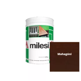 Milesi Classic vízbázisú vékonylazúr 5l Mahagóni
