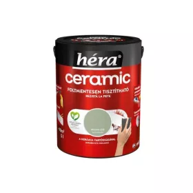 Héra Ceramic beltéri falfesték 5l Minimál zöld