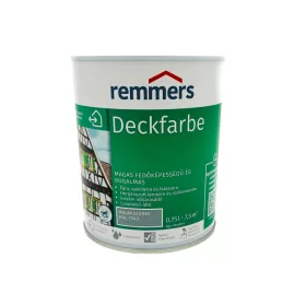   Deckfarbe vízbázisú selyemmatt fedőfesték 2,5l RAL7040 ablakszürke