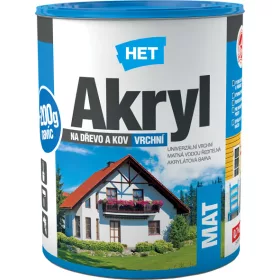   Het Akryl Mat vízbázisú matt zománcfesték  0,7kg Paliszander 0260