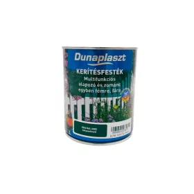 Dunaplaszt selyemfényű kerítésfesték 0,75l Zöld R6005
