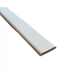   Lapos takaróléc, fehér festett  240 cm 5x30mm FSC, DL530GR