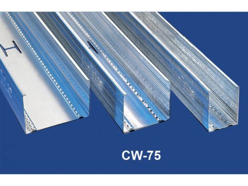 Függőleges falvázprofil 0,5mm CW75 2,75fm/db