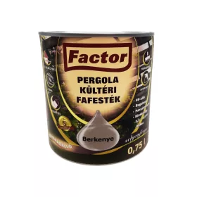 Factor Pergola kültéri fafesték 0,75l berkenye