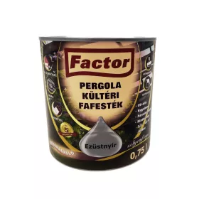 Factor Pergola kültéri fafesték 2,5l ezüstnyír
