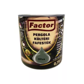 Factor Pergola kültéri fafesték 0,75l oliva
