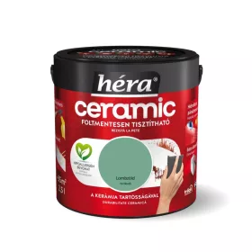 Héra Ceramic beltéri falfesték 2,5l Lombzöld