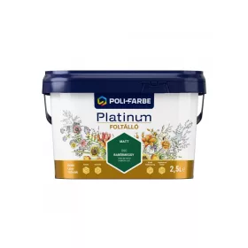 Platinum Foltálló beltéri falfesték 2,5l Babérmeggy