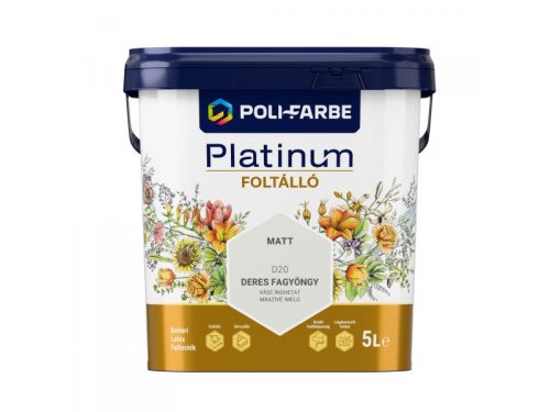 Platinum Foltálló beltéri falfesték 5l Deres fagyöngy