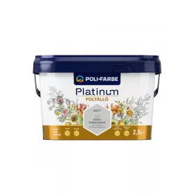   Platinum Foltálló beltéri falfesték 2,5l Ezüst párnacserje