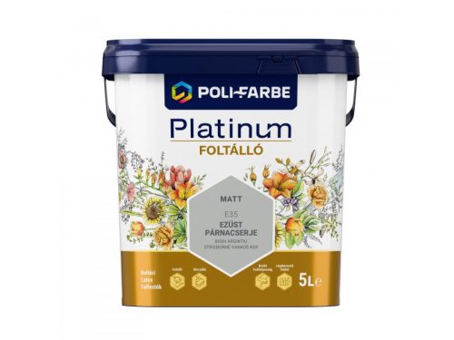 Platinum Foltálló beltéri falfesték 5l Ezüst párnacserje