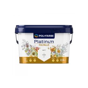 Platinum Foltálló beltéri falfesték 2,5l Fehér