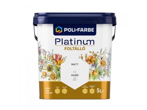 Platinum Foltálló beltéri falfesték 5l Fehér