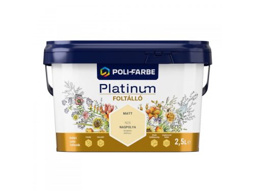 Platinum Foltálló beltéri falfesték 2,5l Naspolya
