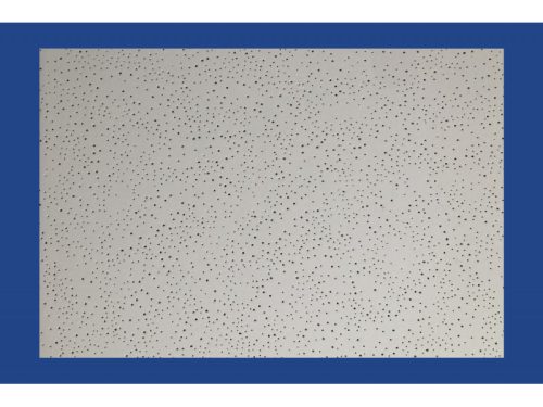 Ásványszálas kazettás álmennyezeti lap 600x600x12mm 12db/csomag EVA, Lyukacsos