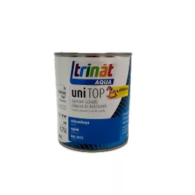   Trinát Unitop vízbázisú selyemfényű zománcfesték 0,75l RAL5015 égkék