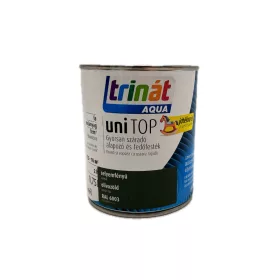   Trinát Unitop vízbázisú selyemfényű zománcfesték 0,75l RAL6003 olivazöld