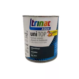   Trinát Unitop vízbázisú selyemfényű zománcfesték 0,75l RAL7011 vasszürke
