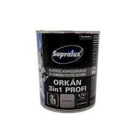   Supralux Orkán 3in1 Profi selyemfényű zománcfesték 2,5l Alumínium