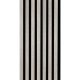 Cando Decowall akusztikus falpanel 260x30x1,7cm szürke tölgy-fekete 2db/csomag