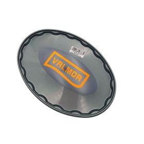 Műanyag vödörtető ovális ezüst 4l