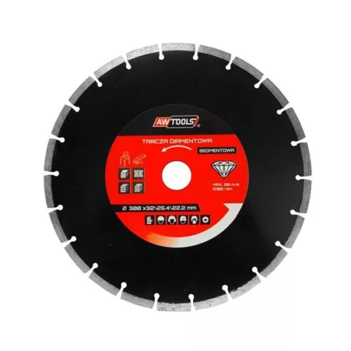 Gyémánt vágótárcsa szegmentált 125x22,2mm