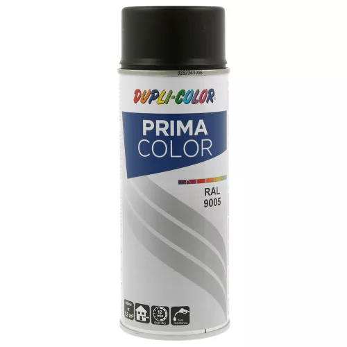 DC Prima Color akril spray 400ml RAL9005 selyemfényű Fekete