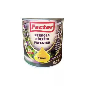 Factor Pergola kültéri fafesték 2,5l fenyő