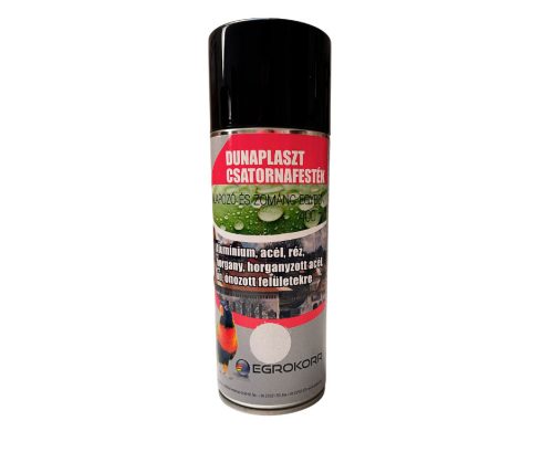 Dunaplaszt csatornafesték spray 400ml Ezüst