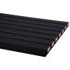 Cando Decowall akusztikus falpanel 260x30x1,7cm lávafekete 2db/csomag
