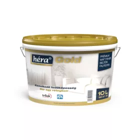 Héra Gold beltéri falfesték 10l Fehér