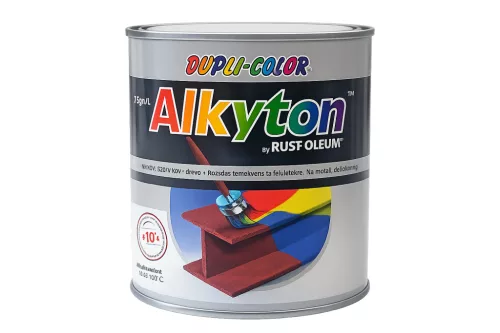 Alkyton korróziógátló alapozó és fedőfesték 0,75l RAL9007 Fényes Szürke alumínium