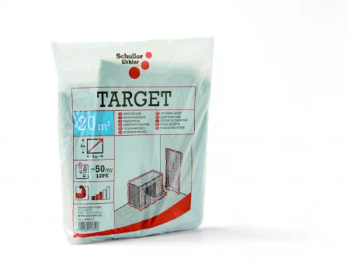 Target S50 takarófólia áttetsző 4x5m 20m2
