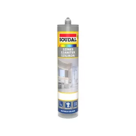 Soudal Színes szaniter-neutrális szilikon 310ml Manhattan