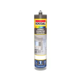   Soudal Színes szaniter-neutrális szilikon 310ml Csokoládé