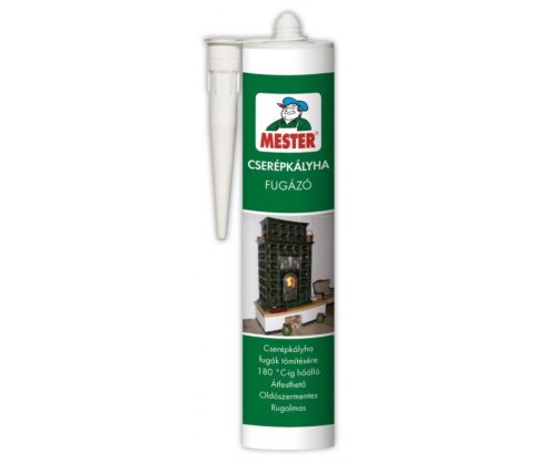 Mester Cserépkályha Fugázó 310ml fehér