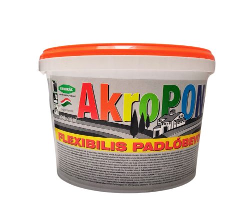 AkroPON rugalmas padlófesték 4l Középbarna