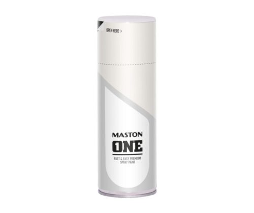Maston One szórófesték spray 400ml RAL9001 Krémfehér