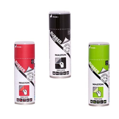 Maston Rubber Comp lehúzható gumis felület spray 400ml matt Fekete