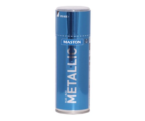 Maston Metallic metál hatású szórófesték 400ml Kék