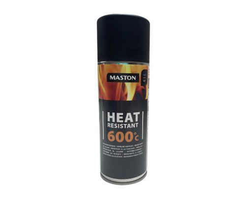 Maston Hőálló spray 600°C  400ml Fekete