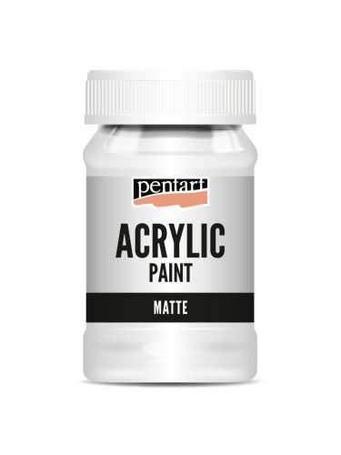 Pentart Akrilfesték matt 100ml Fehér