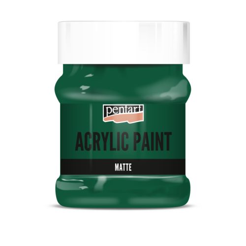 Pentart Akrilfesték matt 230ml Fenyőzöld